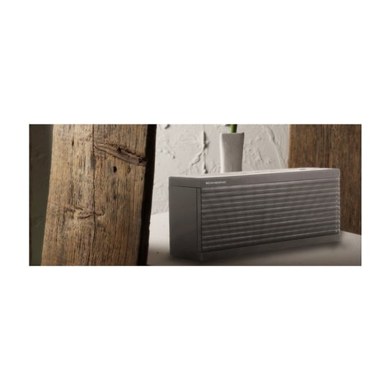 Φορητό Ηχείο Scansonic BT200 Wireless Γκρι image 1