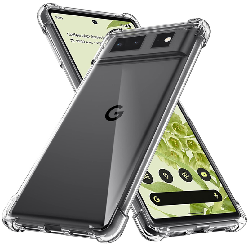 TECHSUIT Θήκη Google Pixel 6 - Techsuit Shockproof Clear Silicone - Clear