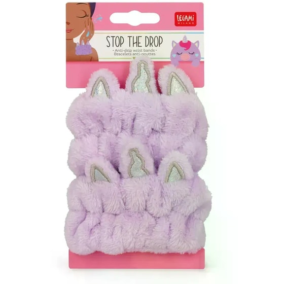 Anti-Drip&nbsp;Wrist&nbsp;Bands&nbsp;Legami Skincare&nbsp;Unicorn image 0