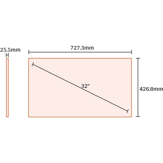 Samsung The Frame QLED 32" Full HD Smart Τηλεόραση 32LS03C image 1