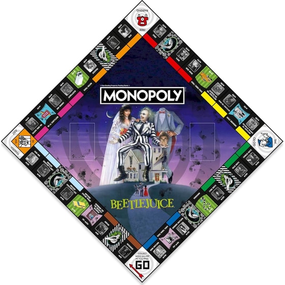 Monopoly: Beetlejuice Επιτραπέζιο (Winning Moves) image 1