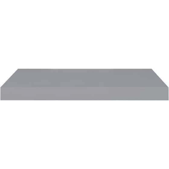 Ράφι Τοίχου VidaXL από MDF 60x23.5x3.8 cm - Γκρι image 1