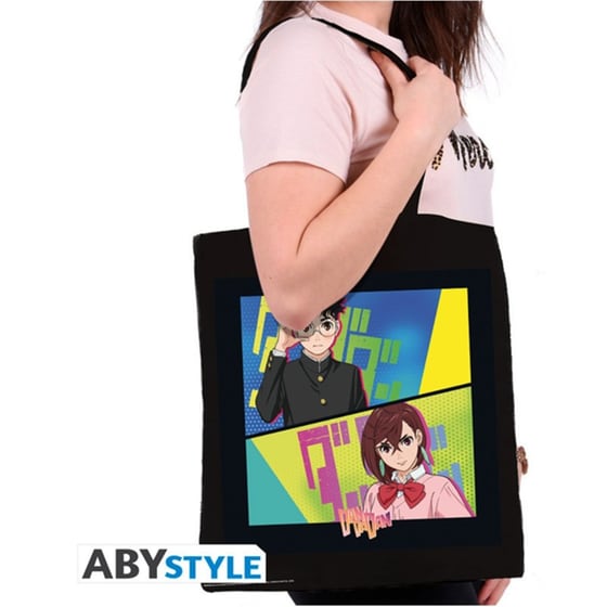 Tote Bag Abysse Corp. Dandadan - Momo & Okarun image 1
