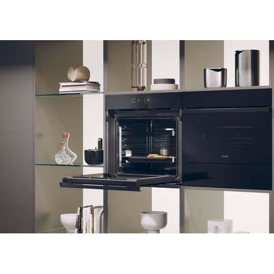 HAIER H6 ID66G3HTB 78 Lt Μαύρο Εντοιχιζόμενος Φούρνος Άνω Πάγκου image 10