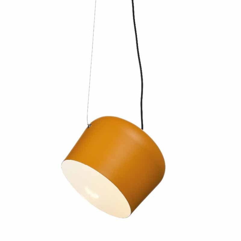 Φωτιστικό Οροφής Μονόφωτο Aca Nova Od8002ms Μεταλλικό 27x24x120 cm - Μουσταρδί