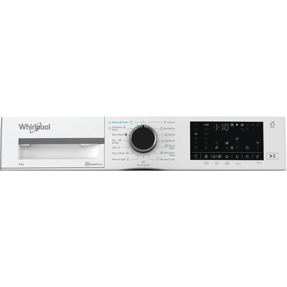 WHIRLPOOL WAM 87WB EE 8 kg 1.400 Στροφές Λευκό Πλυντήριο Ρούχων image 9