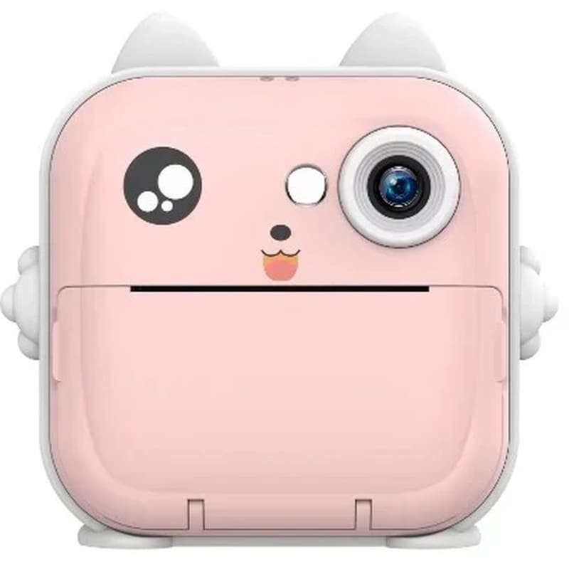 ANDOWL Φωτογραφική Παιδική Μηχανή Compact Andowl Q-C6 - Ροζ