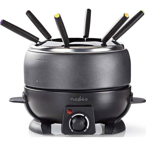 NEDIS FCFO110EBK6 800 W 2.3 L Μαύρο Συσκευή Για Φοντύ image 0