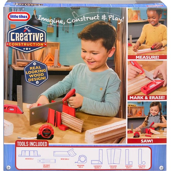 Little Tikes Creatitve Construction Σετ Μέτρησης Κοπής image 8