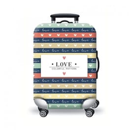 Κάλυμμα Βαλίτσας Amber Medium Love Stripes