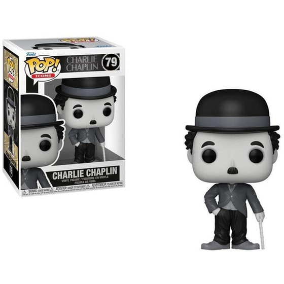 FUNKO POP! CHARLIE CHAPLIN 79 VINYL image 1