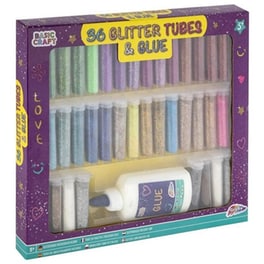 Σετ Χειροτεχνίας Με Glitter 36 Τμχ Grafix
