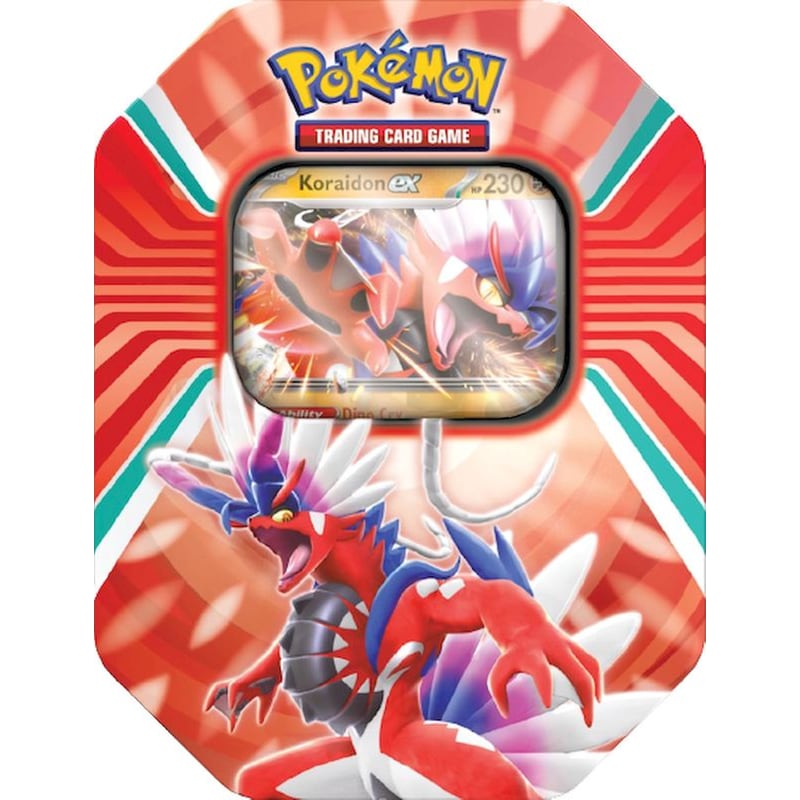 Pokémon TCG: Scarlet Violet - Paldea Legends Tin (ex Koraidon) (Pokemon USA)