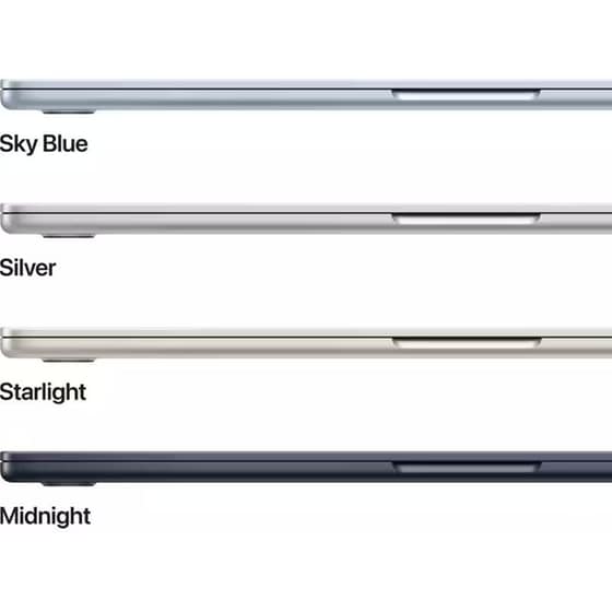 Apple MacBook Air with M4 Chip 15.3"QHD (Apple M4/16GB/256GB SSD/MacOS) Sky Blue image 2