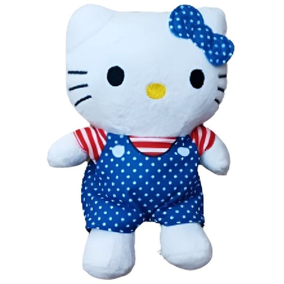 Λούτρινο PLAY BY PLAY Hello Kitty Μπλε(15cm) image 0