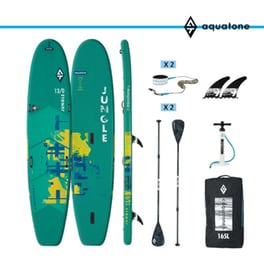 Φουσκωτή Σανίδα SUP Aquatone 396 x 86 - Πράσινο