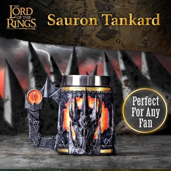 Κούπα 3D Nemesis Now: The Lord of The Rings - Sauron Tankard 15.5cm/300ml image 10
