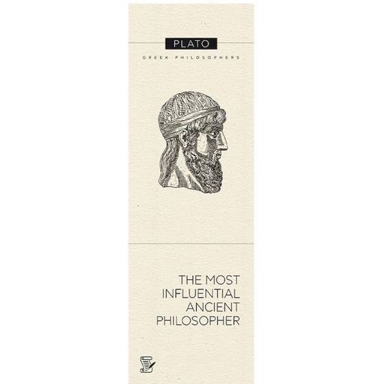 Σελιδοδείκτης Πεδίο Classic Philosophers Plato - Σετ (12 Τεμάχια) image 0