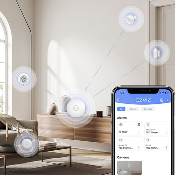 Smart Hub HikVision EZVIZ A3 Home Gateway - Λευκό image 3
