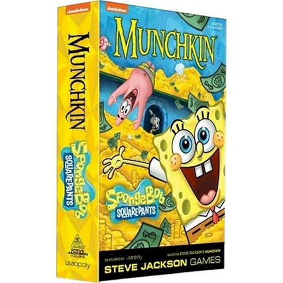 Επιτραπέζιο Παιχνίδι Steve Jackson Game Munchkin Spongebob Squarepants image 0
