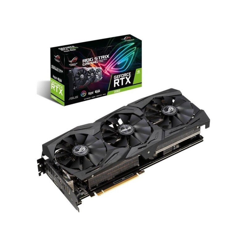 Condition stone Situation Κάρτα γραφικών NVIDIA ASUS GeForce RTX 2060 6GB Rog Strix Advanced Gaming |  Public