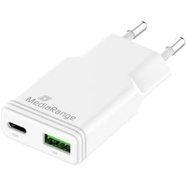 Φορτιστής Πρίζας Mediarange MRMA125 30W - White