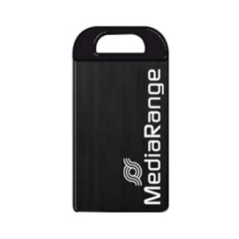 MediaRange 16GB USB 2.0 Stick Μαύρο
