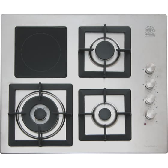 LA GERMANIA P633LVLAGX(GPL) 60 cm Inox Εστία Μεικτή Φυσικού Αερίου Αυτόνομη image 0