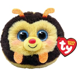 Λούτρινο TY Beanie Balls Zinger Χνουδωτή Μελισσούλα Κίτρινη (8.5cm)