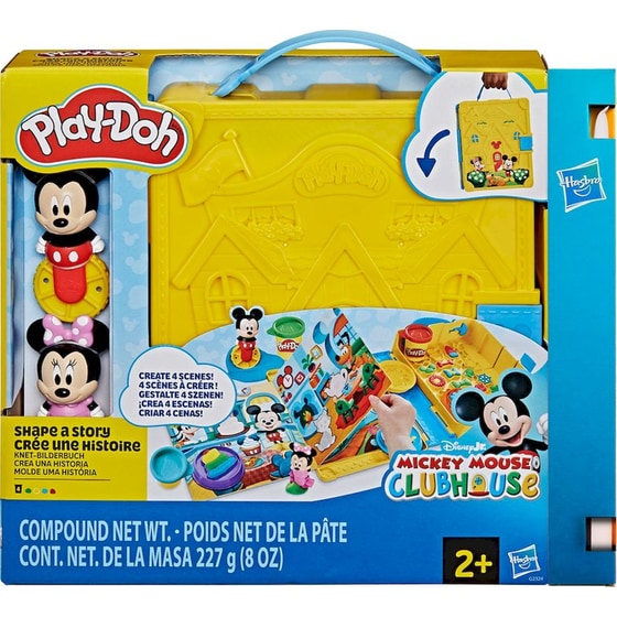 Παιχνιδολαμπάδα Hasbro Play-Doh Disney Junior On-the-Go Bakery Shape a Story (G2324) image 0