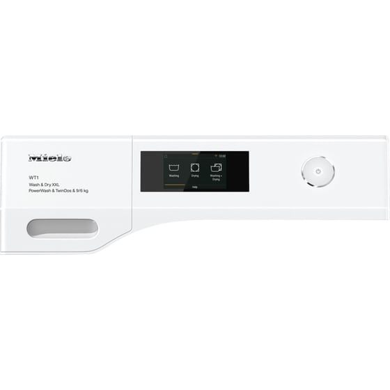 MIELE WTW870WPM 9kg/6kg 1.600 Στροφές με WiFi Λευκό Πλυντήριο Στεγνωτήριο image 3