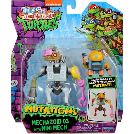 Χελωνονιντζάκια Giochi Preziosi Φιγούρα Mix 'n Match Mutations 1 Τμχ (12cm) - Τυχαία Επιλογή Σχεδίου (T0201900) image 54