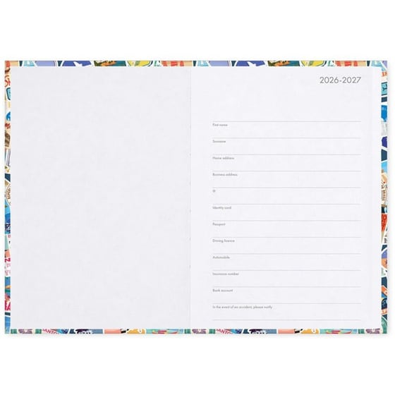 Ημερολόγιο Ημερήσιο 2027 16Μ Medium Travel Stickers image 2