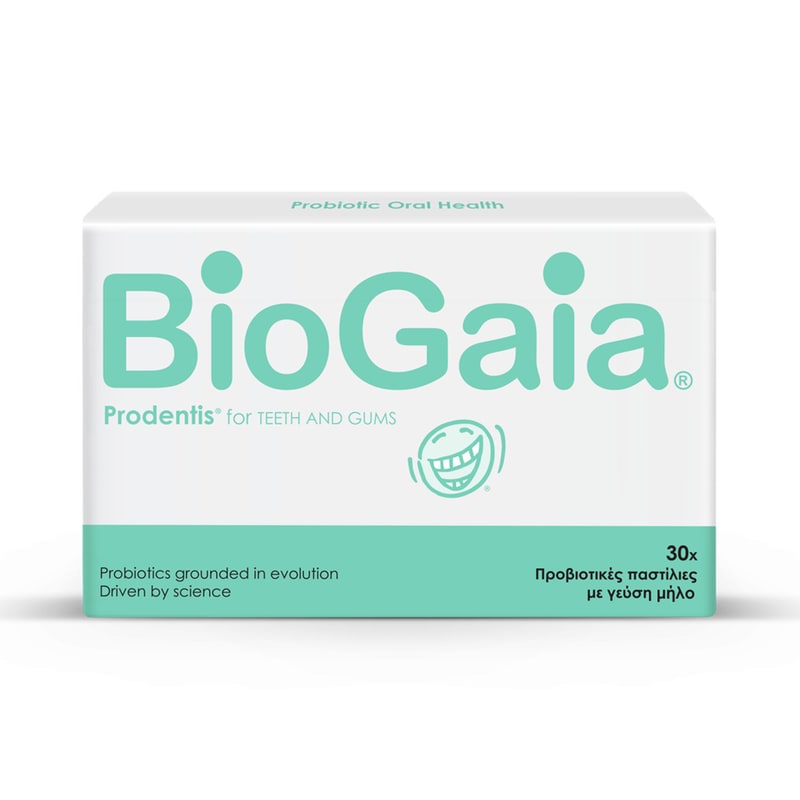 BIOGAIA Συμπλήρωμα Διατροφής Biogaia Prodentis For Teeth And Gums - 30 Παστίλιες