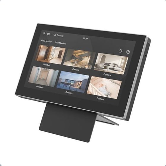 HikVision EZVIZ SD7 Smart Home Screen με ενσωματωμένη κάμερα - Μαύρο image 1
