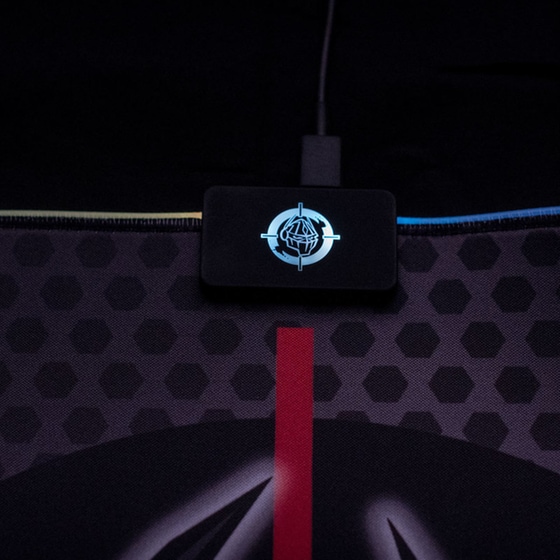 Zeroground Shinto Ultimate Gaming Mouse Pad XXL 900mm με RGB Φωτισμό Μαύρο image 2