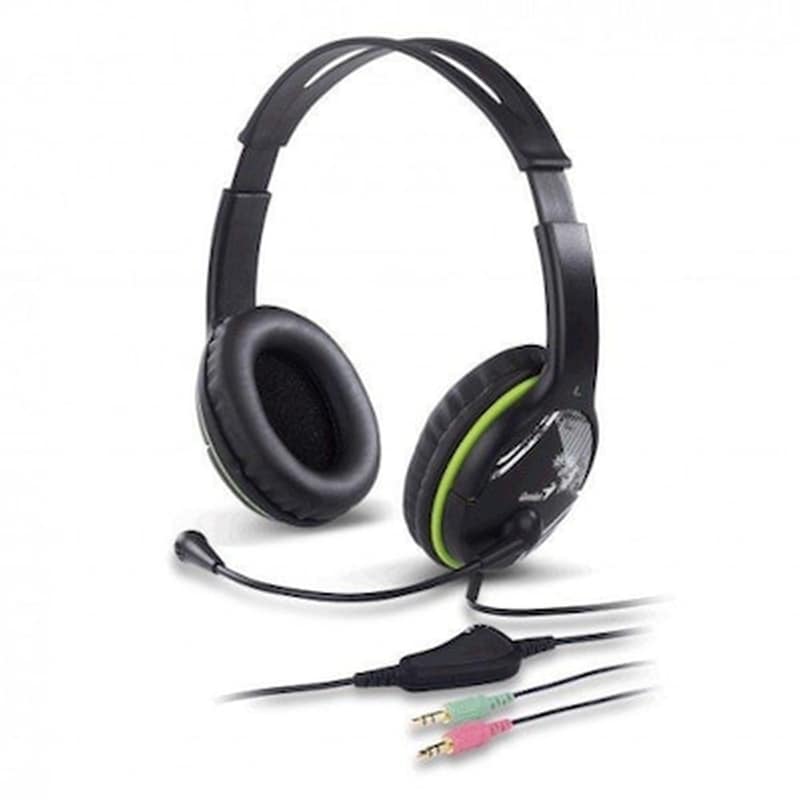 GENIUS Ακουστικά Headset Genius HS-400A με Μικρόφωνο - Μαύρο