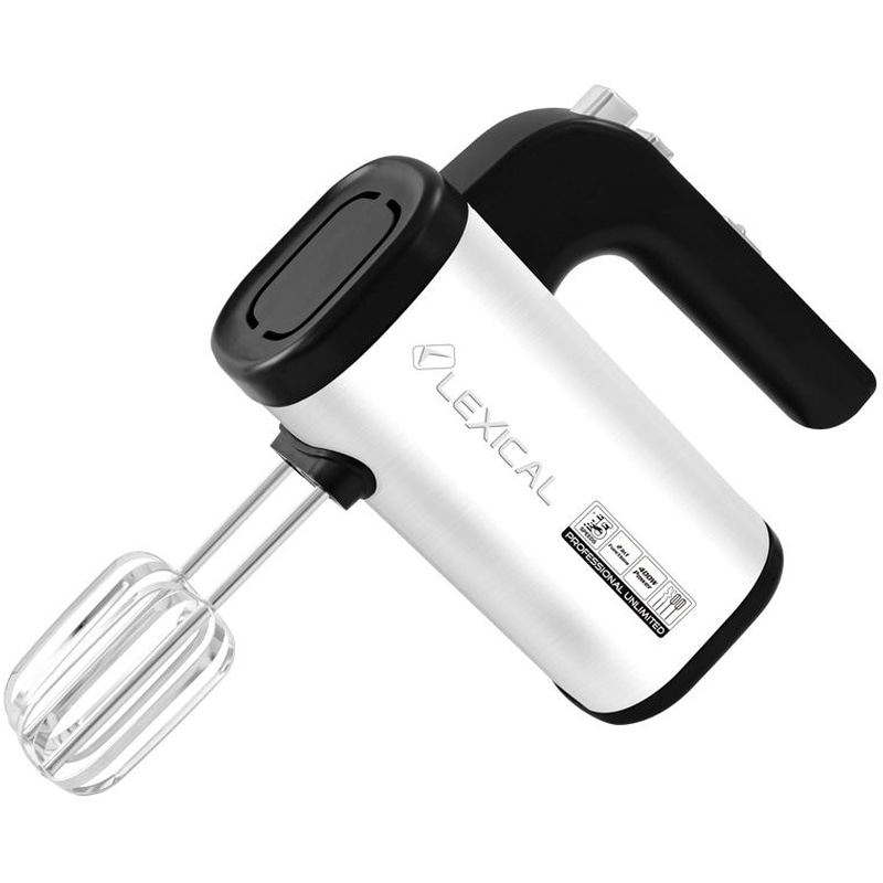 LEXICAL LMX-1741 400 W Ασημί/Μαύρο Μίξερ Χειρός