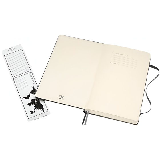 Σημειωματάριο Moleskine Καρέ Medium Μαύρο (1 Τεμάχιο) image 1