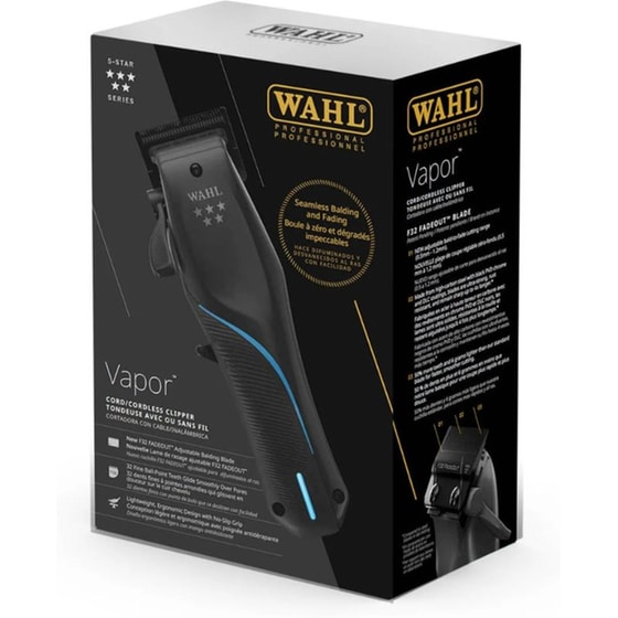 WAHL 5 Star Vapor Clipper Κουρευτική Μηχανή Επαναφορτιζόμενη Μαύρο image 7