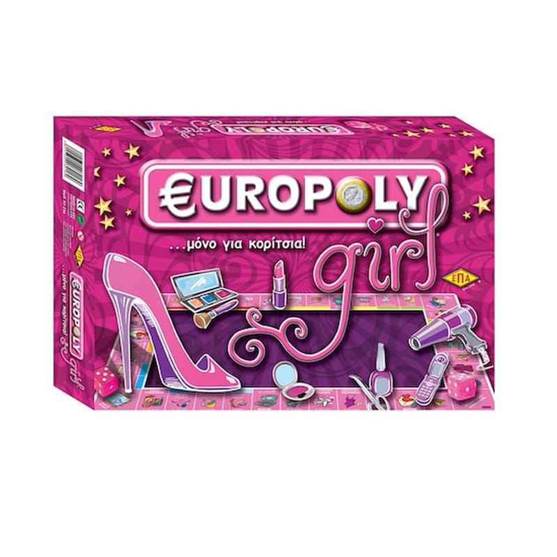 Επιτραπέζιο ΕΠΑ Europoly Girl Μόνο Για Κοριίσια 03-216
