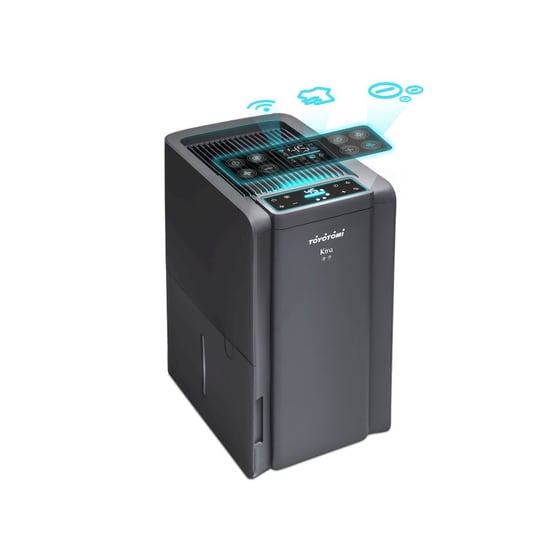 TOYOTOMI Kira TDE-18BIVION Αφυγραντήρας 18 lt με Ιονιστή και Wi-Fi image 2