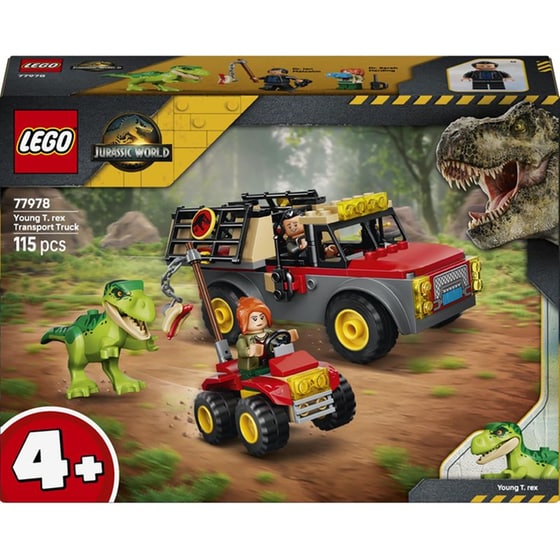 LEGO® Jurassic World Young T. Rex Transport Truck (77978) image 1