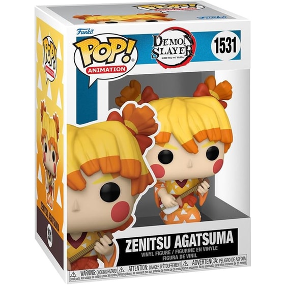 Funko Pop! Animation - Demon Slayer Kimetsu No Yaiba - Zenitsu Agatsuma #1531 image 1
