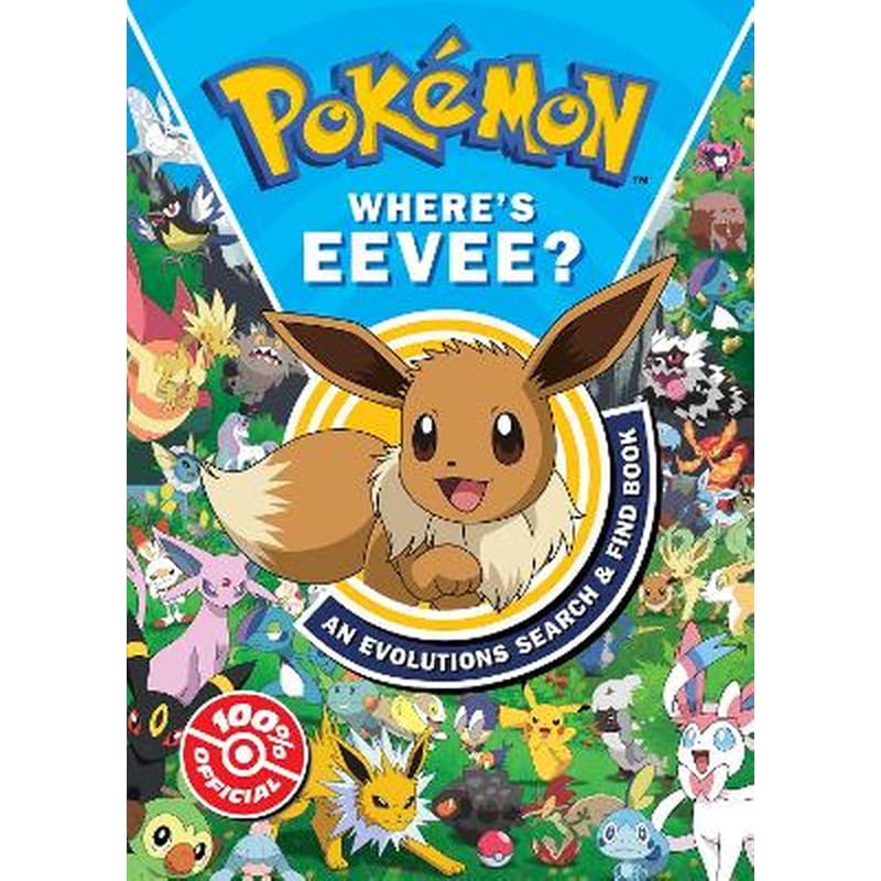 Pokémon Where’s Eevee? An Evolutions Search and Find Book