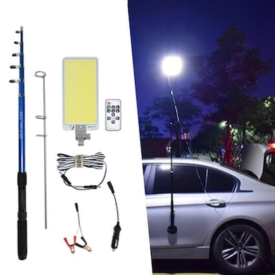 Τηλεσκοπικό Καλάμι Ψαρέματος 5 Μέτρα Με Φωτισμό Led Και Τηλεχειριστήριο image 0