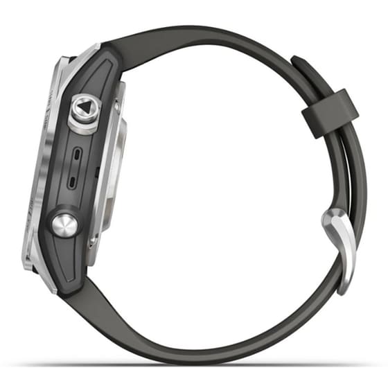 Smartwatch Garmin Fenix 7S Pro Solar 42mm - Silver with Graphite image 4