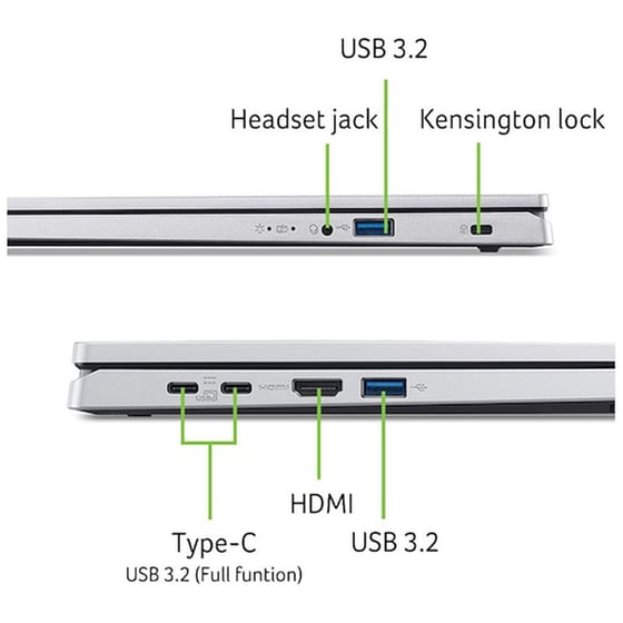 Acer Aspire Go 15 AG15-71P-79H9 15.6" FHD TN (Intel Core i7-13620H/32 GB/1 TB SSD/UHD Graphics/Win11Home) Laptop image 9