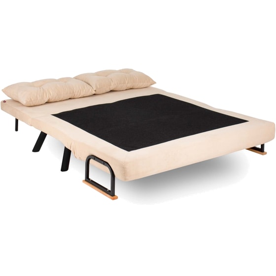 Διθέσιος Καναπές 24Mall Comfort 133x78 cm - Μπεζ image 3