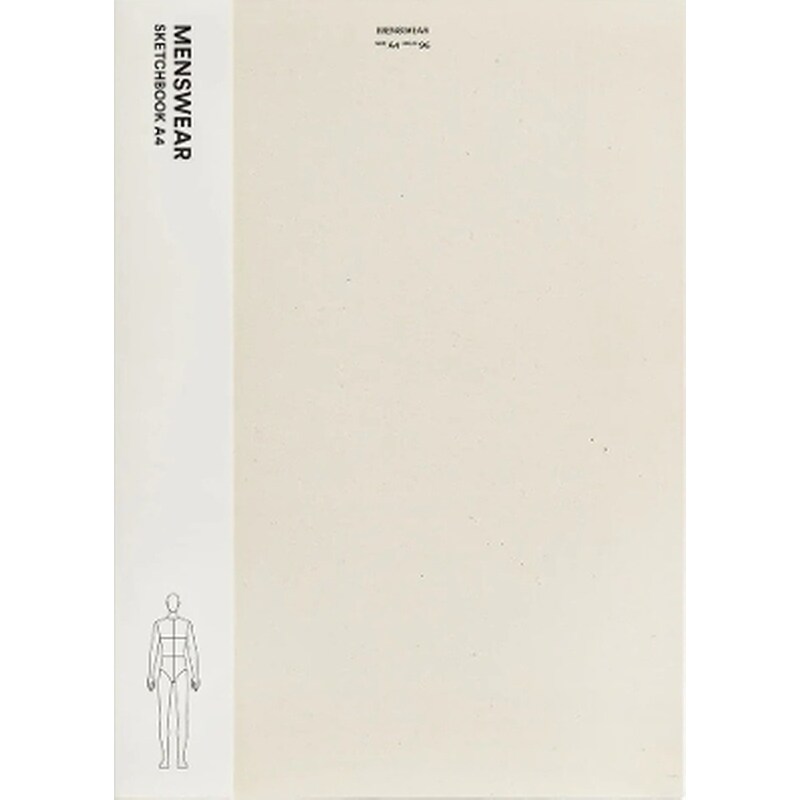 Fashionary Menswear Sketchbook A4